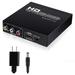 HDMI to RCA and HDMI Adapter Converter NEWCARE HDMI to HDMI+3RCA CVBS AV Composite Video Audio Adapter/Splitter with Power Adapter Support 1080P PAL NTSC for HD TV Older TV Camera Monitor etc