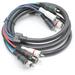 THE CIMPLE CO - RCA Component Audio Video Cable - Quality Plated - 1 pk 12 FT - 720p 1080i