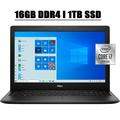 2021 Flagship Dell Inspiron 15 3000 Laptop Computer I 15.6 HD Touchscreen Display I 10th Gen Intel Quad-Core i7-1065G7 I 16GB DDR4 1TB SSD I Webcam WIFI HDMI MaxxAudio Win 10