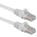 QVS CC715-100WH 100 ft. CAT6 Gigabit Flexible Molded White Patch Cord