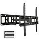 TV Mount TV Wall Mount with Swivel and Tilt for Most 32-70 Inch TV Full Motion TV Mount with Articulating Dual Arms Max VESA 600x400mm Holds up to 110 lbs