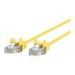 Belkin CE001B05-YLW-S 5 ft. Cat 6 Yellow UTP Snagless 28AWG Patch Cable Bag & Label