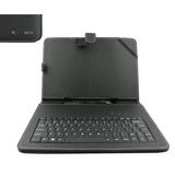 SANOXY MICRO USB Keyboard PU Leather Case Stand for 9.7 INCH Android Tablets-Black