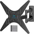 PERLESMITH TV Wall Mount for 26-60 TVs with Swivels & Tilting Max 400x400 Holds up to 70lbs