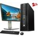 Restored HP Z240 Workstation SFF Computer Core i5 6th 3.4GHz 16GB Ram 500GB HDD 240GB M.2 SSD New 20 LCD Keyboard and Mouse Wi-Fi Win10 Pro Desktop PC (Refurbished)