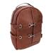 McKlein U Series OAKLAND Pebble Grain Calfskin Leather 15 Leather Business Casual Laptop & Tablet Backpack Brown (18794)