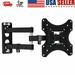 [Ship from USA] Mounting Dream Full Motion TV Wall Mount Corner Bracket with Perfect Center Design for Most of 26-55 Inch LED LCD OLED Flat Screen TV Mount with Swivel Articulating Arm