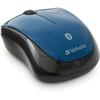 Verbatim Bluetooth Wireless Tablet Multi-Trac Blue LED Mouse - Dark Teal Blue LED - Wireless - Bluetooth - Dark Teal - 1600 dpi - Symmetrical