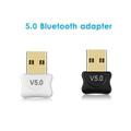 Bluetooth Adapter for PC - Bluetooth Dongle 5.0 Adapter for Windows 10/8/7/XP for Desktop Laptop Mouse Keyboard Headset Speaker - USB Bluetooth 5.0 Dongle (Black/white)