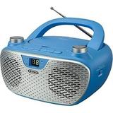 Jensen Bluetooth MP3 Boombox Blue CD-485-BL