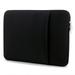Tomshoo B2015 Laptop Sleeve Soft Zipper Pouch 15 Laptop Bag Replacement for Air Pro Ultrabook Laptop Black
