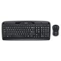 Logitech MK320 Wireless Keyboard + Mouse Combo 2.4 GHz Frequency/30 ft Wireless Range Black (920002836)