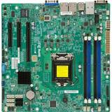 Supermicro X10SLM+-F Micro-ATX Motherboard Intel - C224 Express - Single socket H3 (LGA 1150)