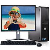 Restored Dell Optiplex Desktop PC Computer System Windows 10 Dual Core 8GB 250GB DVD (Refurbished)