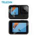 TELESIN 3pcs Tempered Glass Screen Protector Protective Lens Film Replacement for GoPro Hero 9 Black Action Camera