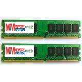 MemoryMasters 4GB (2 x 2GB) DDR2 DIMM (240 PIN) AM2 667Mhz PC2 5400 / PC2 5300 for Gigabyte GA-M61PME-S2P 4 GB