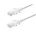 Monoprice Cat6 Ethernet Patch Cable - 25 feet - White | Snagless RJ45 Stranded 550MHz UTP CMR Riser Rated Pure Bare Copper Wire 28AWG - SlimRun Series