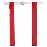 Champion Sports Flag Football 2 Flag Belt Set 12 Belts Red