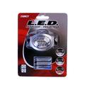 Dorcy 41-2095 Adjustable LED Headlight Flashlight with Blinking Red Light Setting 150-Lumens