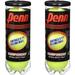 Penn Championship Tennis Balls - Extra Duty Felt Pressurized Tennis Balls - (2 Cans 6 Balls)