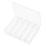 Carevas 5 Compartment Fishing Bait Lure Hooks Box Bait Storage Case Fishing Tool Tackle Organizer Sorting Box