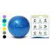 Mini Exercise Ball - 9 Inch Small Bender Ball for Stability Barre Pilates Yoga Core Training and Physical Therapy