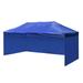 InstaHibit 10x20Ft Pop up Canopy Top Kit 4 Privacy Sidewalls Home Backyard