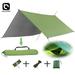 Multi-function Raincoat Shelter Tent Cover iClover Outdoor 210D Oxford Cloth Raincoat Jacket Cover Rain Tent Tarp Shelter Hammock