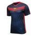 Icon Sports Men FC Barcelona Officially Licensed Soccer Poly Shirt Jersey -12 Large