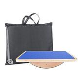 Professional Balance Board Wooden Rocker - Core Strength Flexibility Posture Stability - Balancing Trainer - Non-Slip Platform - Low Impact Exercise - Standing Desk Wobble Board - AB Fitness