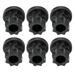 Dcenta 6Pcs Ram Mount Track Mounting Base Track Gear Adapter Kayak Track Mount for Kayak Boat Angler Fishing Rod