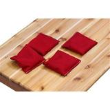 Gronomics BBRED-4 Red Cloth Bean Bags Set of 4