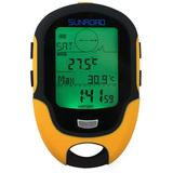Andoer Sunroad FR500 Multifunction LCD Digital Altimeter Barometer Compass Thermometer Hygrometer Weather Forecast LED Torch
