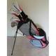 Tall Ladies Golf Set Custom Fit for Ladies 5ft-7in to 6ft-1in Tall Complete Driver Fairway Wood Hybrid Irons Putter Clubs and Stand Bag Womens Clubs Purple Lavender Color Set