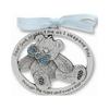 FB Jewels Blue Epoxy Teddy Bear Crib Medal