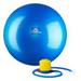 65 cm. Static Strength Exercise Stability Ball Blue