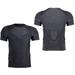 1Storm Men Lycra+EVA Anti-Collision Chest Protective Black Short Shirt for Football Baseball Basketball Bike Rugby Snowboard Ski Volleyball