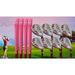 Senior Ladies iDrive Pink Golf Clubs All Hybrid Set 55+ Years Womens Right Handed Lady Full True Hybrid Complete Set which Includes: #4 5 6 7 8 9 PW +SW New Utility Senior Flex Club