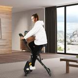 UBesGoo Folding Exercise Stationary Bike with Magnetic Resistance 220 lb Maximum Weight
