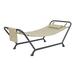 Mainstays Belden Park Polyester Hammock with Stand and Pillow Brown 90.55 L x 38 W x 32 H