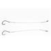 Rite Angler Circle Hook Wire Rig #1 2 1/0 2/0 3/0 with Crane Swivels for Saltwater Inshore Offshore Bottom Reef Fishing