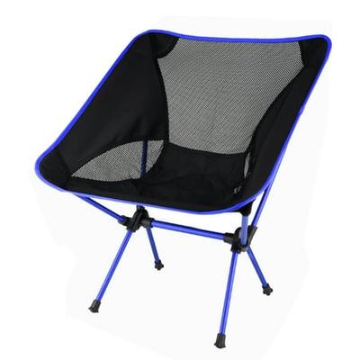 Outdoor Camping Chairs Portable Folding Chair Small 80x50x50 Blue Carrying Bag