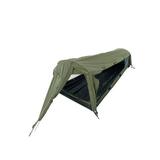 Crua Outdoors Hybrid 1-Person Backpacking Tent Ground Tent or Hammock Rainfly Bug Mesh Green