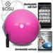 Bosu 72-10850 Home Gym The Original Balance Trainer 65 cm Diameter Pink & Gray