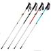 Opolski 5 Sections Folding Aluminum Alloy Trekking Pole Lightweight Skiing Walking Stick