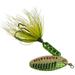 Yakima Bait Worden s Rooster Tail Lure Metallic Gold & Green Pirate 1/8 oz.