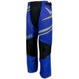 TronX Venom Roller Hockey Pants (Blue/Silver)