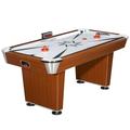 Hathaway Midtown Air Hockey Table 6-ft Cherry Wood Finish