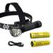 Nitecore HC35 Rechargeable LED Headlamp - 4 x CREE XP-G3 S3 w/NL2150HPR and NL2140 Rechargeable Li-ion Batteries