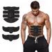 Abs Stimulator Muscle Trainer Battery Power Muscle Toner Abdominal Trainer Ultimate Abs Stimulator for Men Women Portable Fitness Workout Equipment for Home Office Exercise